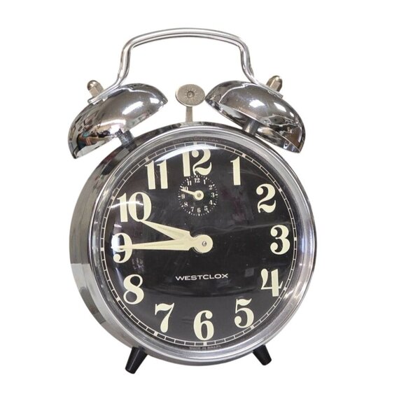 Vintage Westclox Twin Bell Alarm Clock - Picture 1 of 10